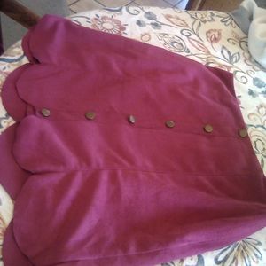 Scalloped bottom skirt